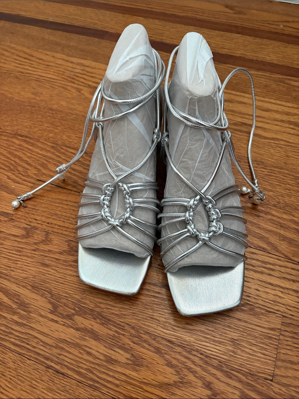 Sam Edelman Westley Strappy Lace-Up Sandals